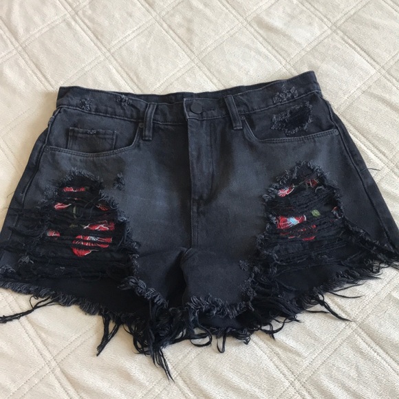 blanknyc high rise shorts